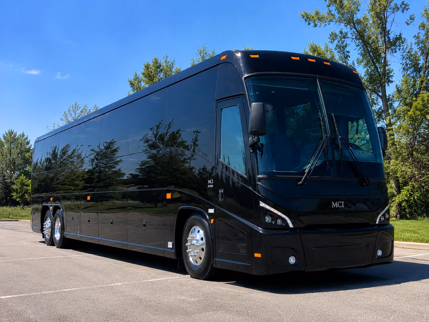 Lewisville Airport Shuttle & Transportation party bus interior