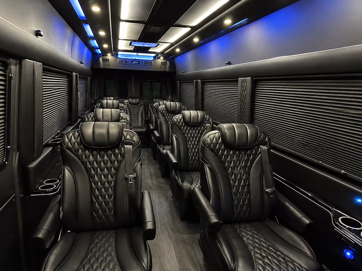 Lewisville Airport Shuttle & Transportation party bus exterior