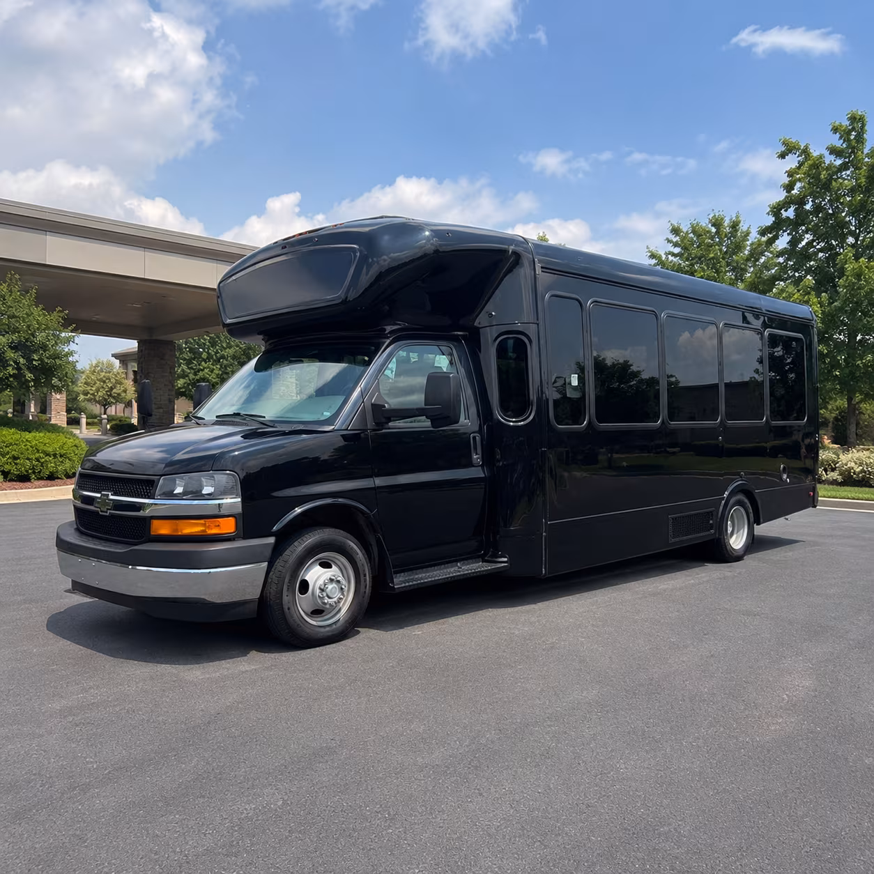 Lewisville Winery Tour & Pub Crawl Transportation party bus exterior
