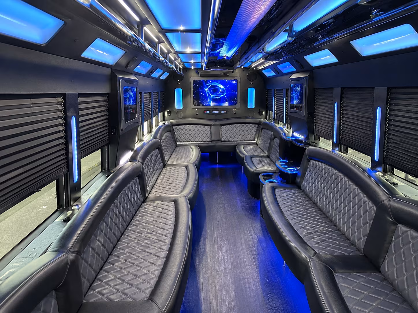 Lewisville Winery Tour & Pub Crawl Transportation onboard seating