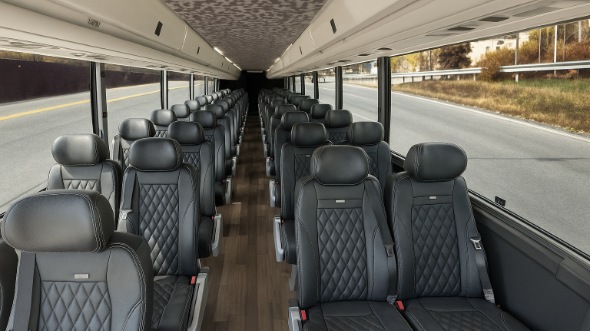 20 Passenger Minibus Interior