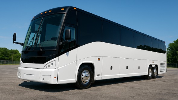 Exterior of Charter Bus Company Carrollton's 40 Passenger Party Bus in Carrollton