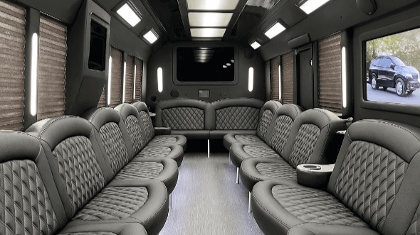 irving 20 passenger party bus